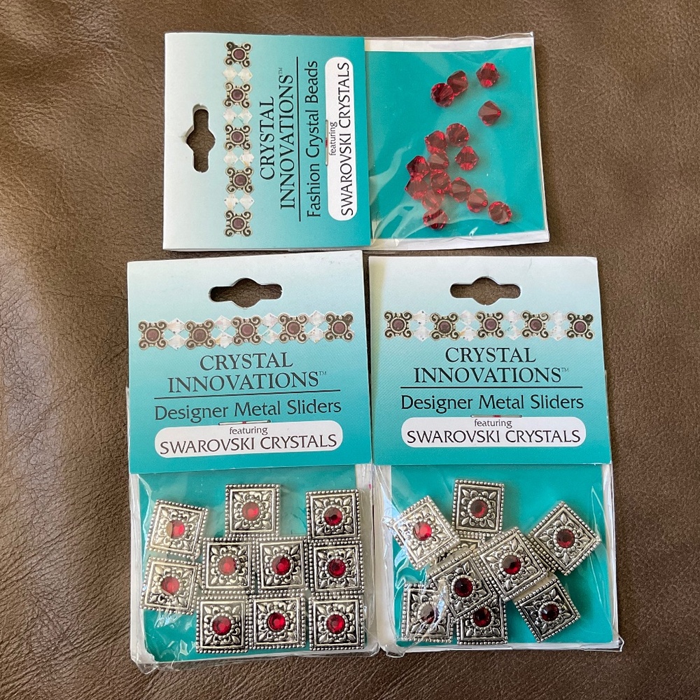 Crystal Innovations Swarovski Crystal jewelry making lot. - SIAM